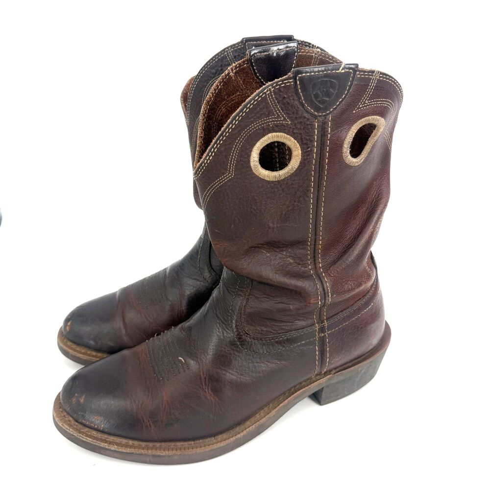 Ariat Men's Heritage Roughstock Round Toe Cowboy Boot Style 10002277 Size 11.5 D